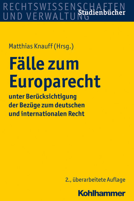 Fälle zum Europarecht main product photo