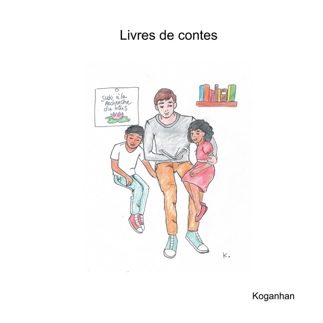 Livres de contes main product photo