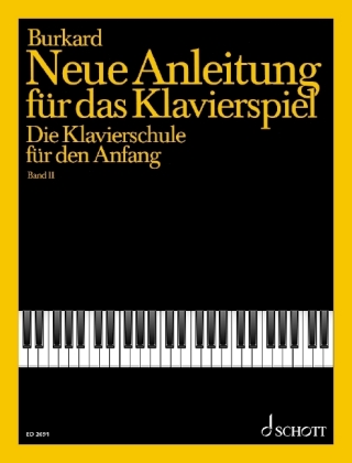 Neue Anleitung für das Klavierspiel