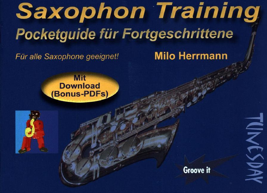Saxophon Training - Pocketguide für Fortgeschrittene main product photo