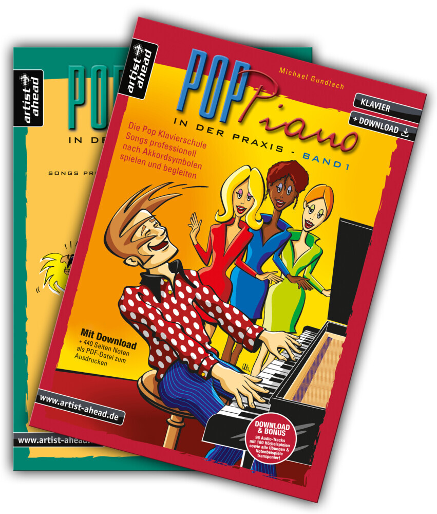 Pop-Piano in der Praxis - Band 1 + 2 im Set! main product photo