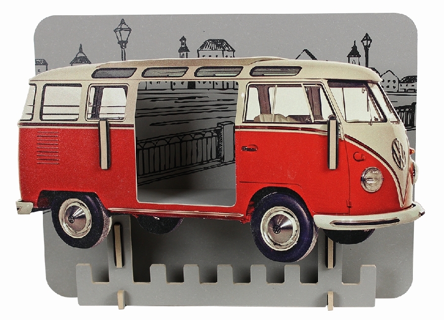 Werkhaus Garderobe VW T1 - rot main product photo