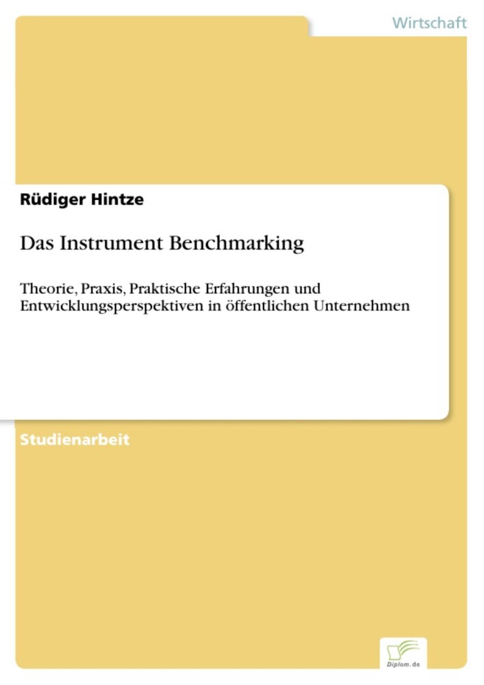 Das Instrument Benchmarking main product photo