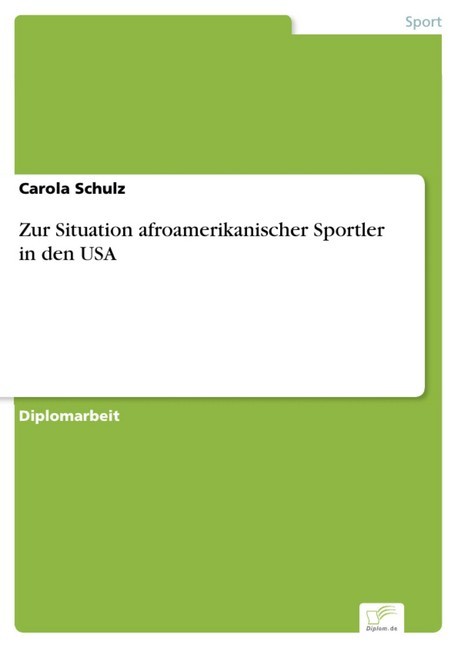 Zur Situation afroamerikanischer Sportler in den USA main product photo