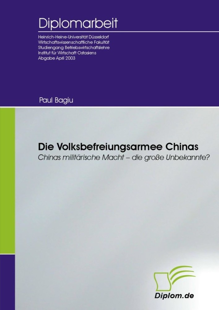 Die Volksbefreiungsarmee Chinas main product photo