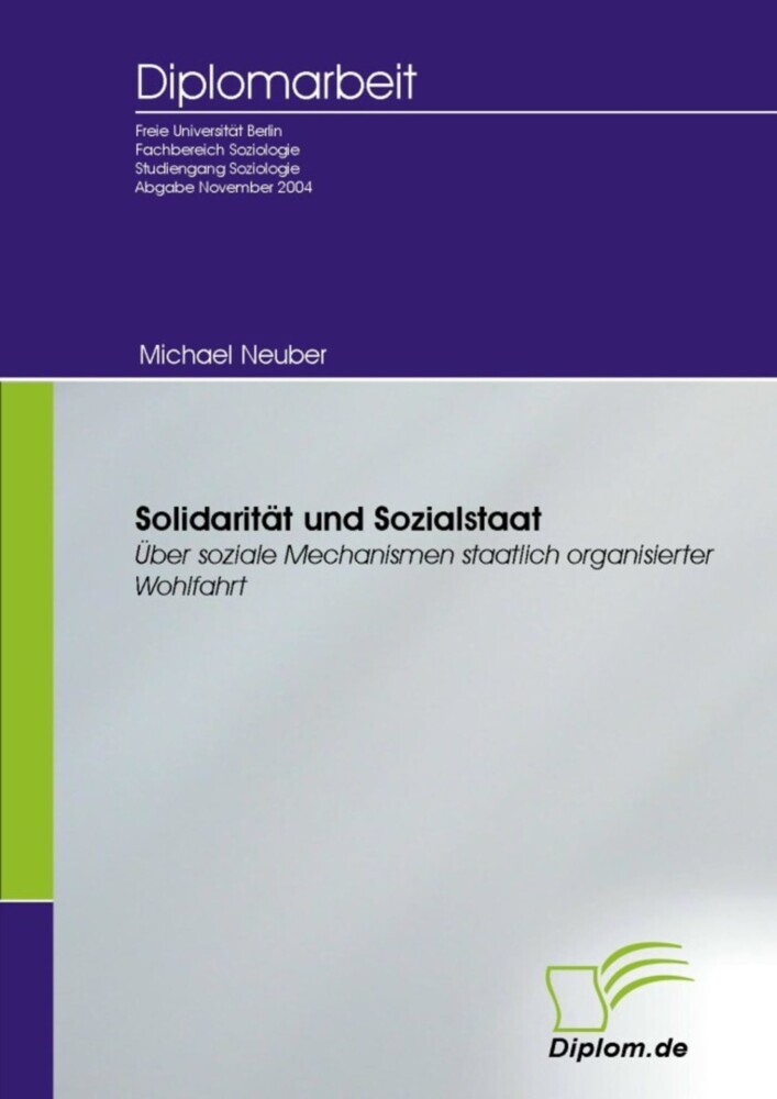 Solidarität und Sozialstaat main product photo