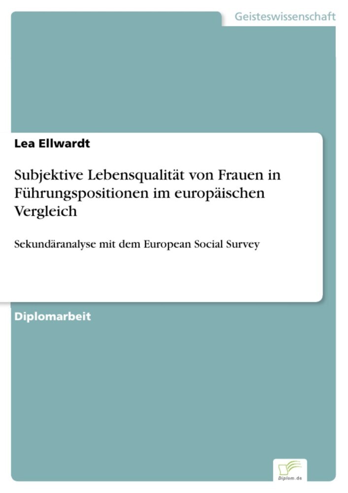 Subjektive Lebensqualität von Frauen in Führungspositionen im europäischen Vergleich main product photo