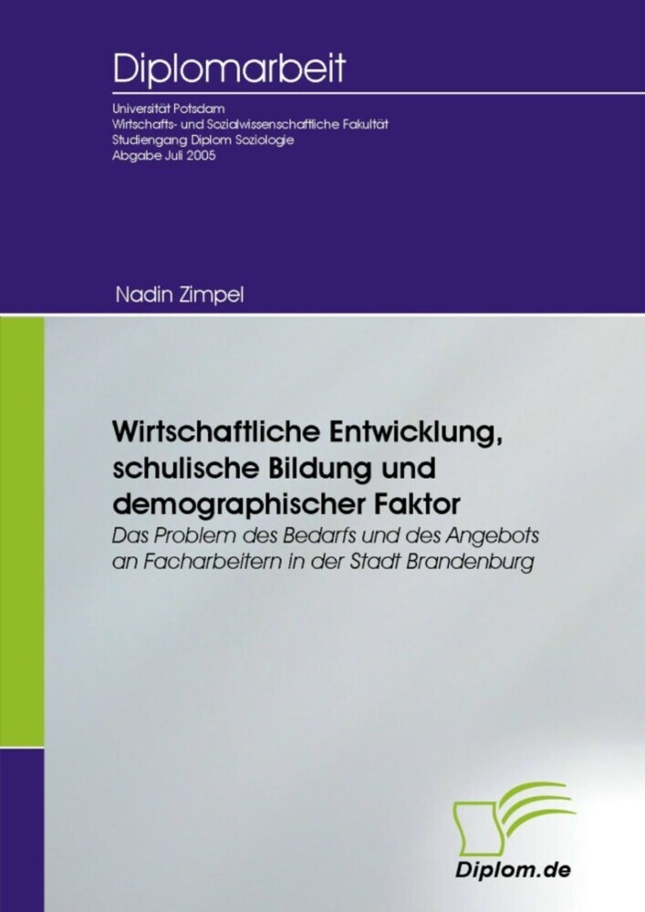 Wirtschaftliche Entwicklung, schulische Bildung und demographischer Faktor main product photo