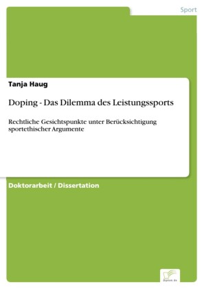 Doping - Das Dilemma des Leistungssports
