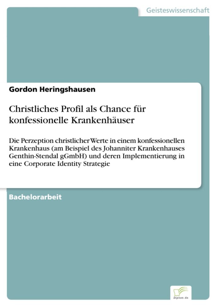 Christliches Profil als Chance für konfessionelle Krankenhäuser main product photo