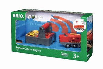 BRIO World 33213 IR-Frachtlok - Elektrische Lokomotive mit Fernsteuerung - Zubehör für die BRIO World - Kleinkindspielzeug empfohlen ab 3 Jahren