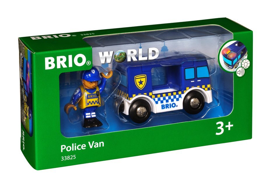33825 BRIO Polizeiwagen mit Licht und Sound main product photo