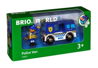 33825 BRIO Polizeiwagen mit Licht und Sound