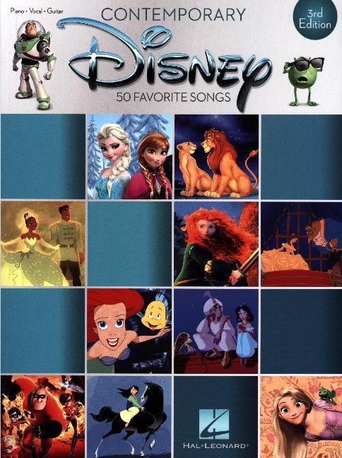 Contemporary Disney: 50 Favorite Songs, piano-vocal-guitar main product photo