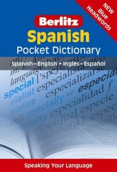 Berlitz Pocket Dictionary Spanish