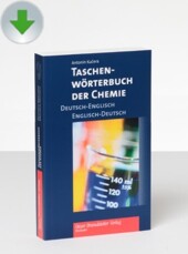 Taschenwörterbuch der Chemie Deutsch-Englisch / Englisch-Deutsch, CD-ROM
