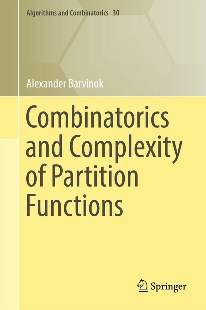 Combinatorics and Complexity of Partition Functions main product photo