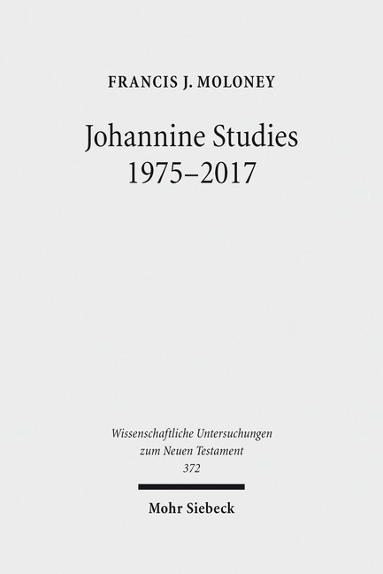 Johannine Studies 1975-2017 main product photo