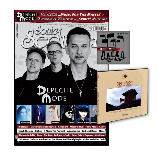 Sonic Seducer.04/2017 + Titelstory Depeche Mode, m. Audio-CD main product photo
