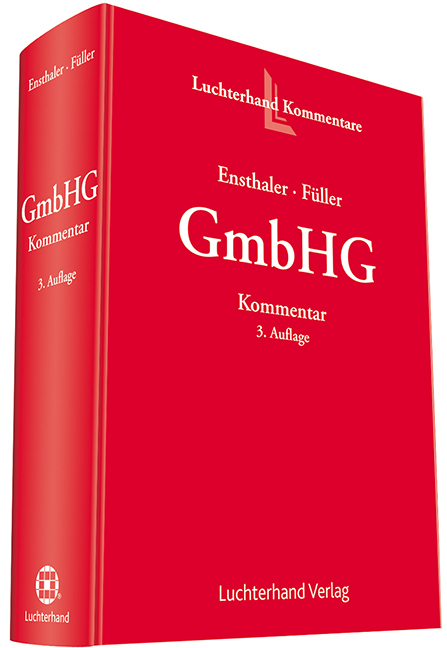 GmbHG - Kommentar main product photo