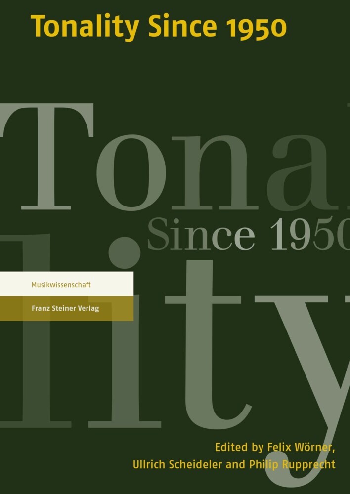 Tonality Since 1950 main product photo