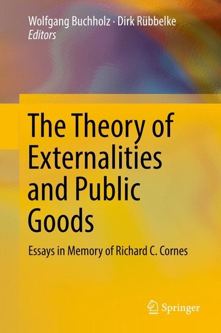 The Theory of Externalities and Public Goods main product photo