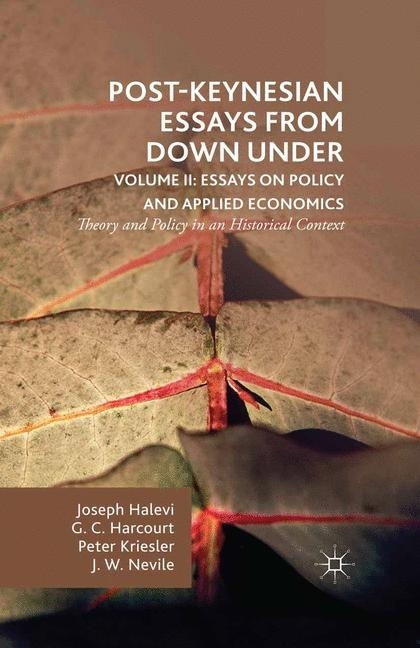 Post-Keynesian Essays from Down Under Volume II: Essays on Policy and Applied Economics main product photo