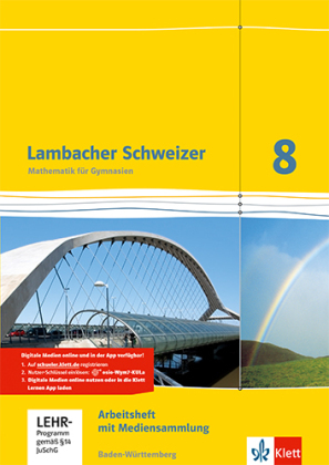 Lambacher Schweizer Mathematik 8. Ausgabe Baden-Württemberg, m. 1 Beilage