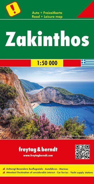 Freytag & Berndt Autokarte Zakinthos main product photo