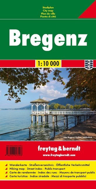 Freytag & Berndt Stadtplan Bregenz main product photo