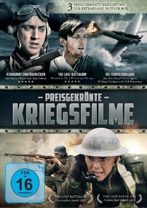 Preisgekrönte Kriegsfilme - Die Teufelsbrigade, Verdammt zum Überlegen, The Lost Battalion, 3 DVD