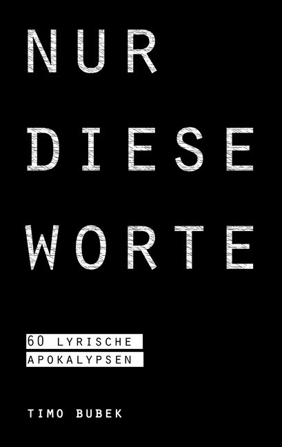 Nur diese Worte main product photo