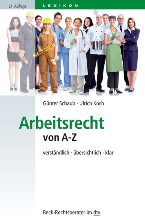 Arbeitsrecht von A-Z main product photo