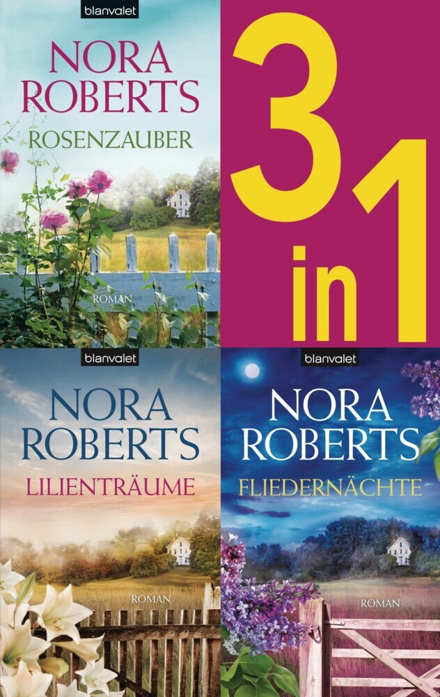 Die Blüten-Trilogie: - Rosenzauber / Lilienträume / Fliedernächte (3in1-Bundle) main product photo