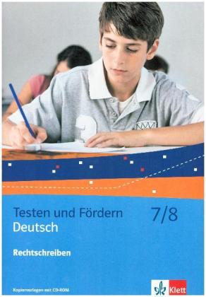 Deutsch 7/8. Rechtschreiben, m. 1 CD-ROM