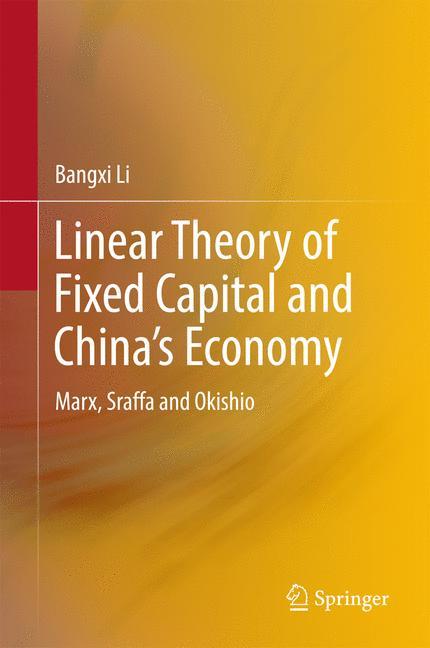 Linear Theory of Fixed Capital and China's Economy main product photo