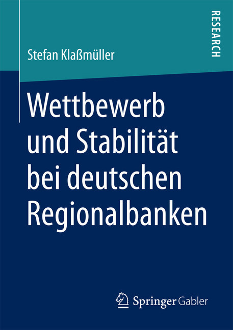 Wettbewerb und Stabilität bei deutschen Regionalbanken main product photo