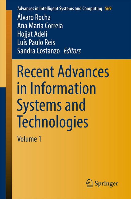 Recent Advances in Information Systems and Technologies main product photo