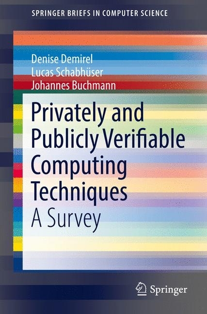 Privately and Publicly Verifiable Computing Techniques main product photo