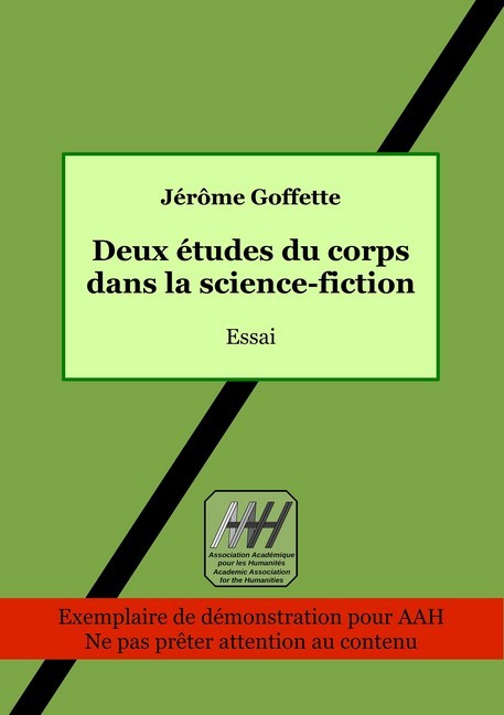 Deux études du corps dans la science-fiction main product photo