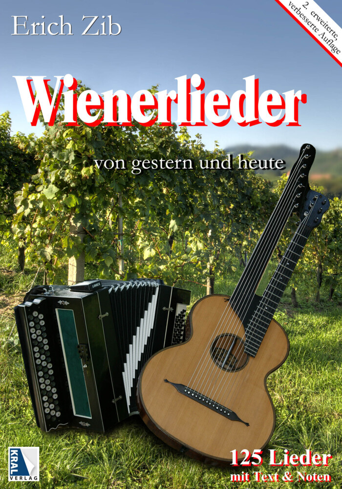 Wienerlieder von gestern und heute, für Gesang, Harmonika u. Gitarre. Bd.1 main product photo
