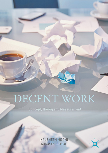 Decent Work: Concept, Theory and Measurement main product photo
