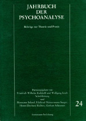 Jahrbuch der Psychoanalyse / Band 24 main product photo