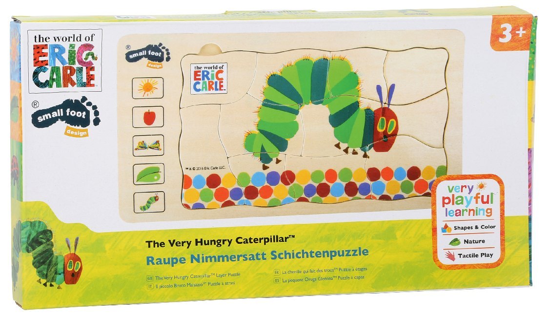 Raupe Nimmersatt Schichtenpuzzle (Kinderpuzzle) main product photo