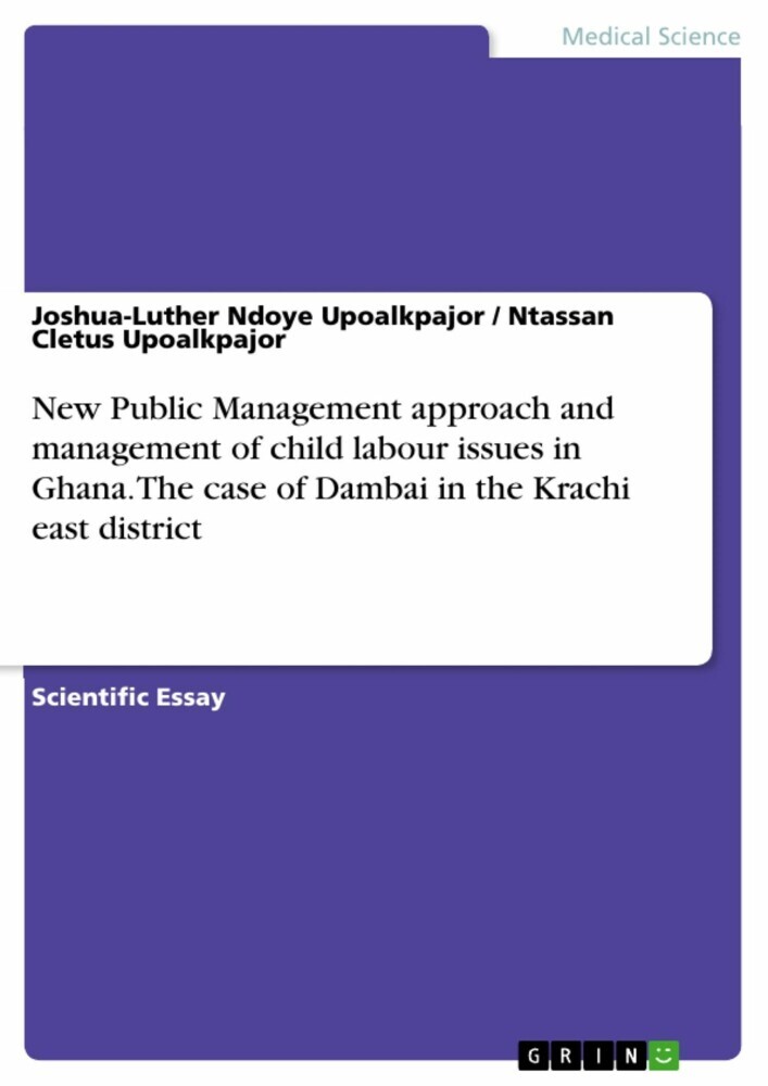 New Public Management approach and management of child labour issues in Ghana. The case of Dambai in the Krachi east district main product photo
