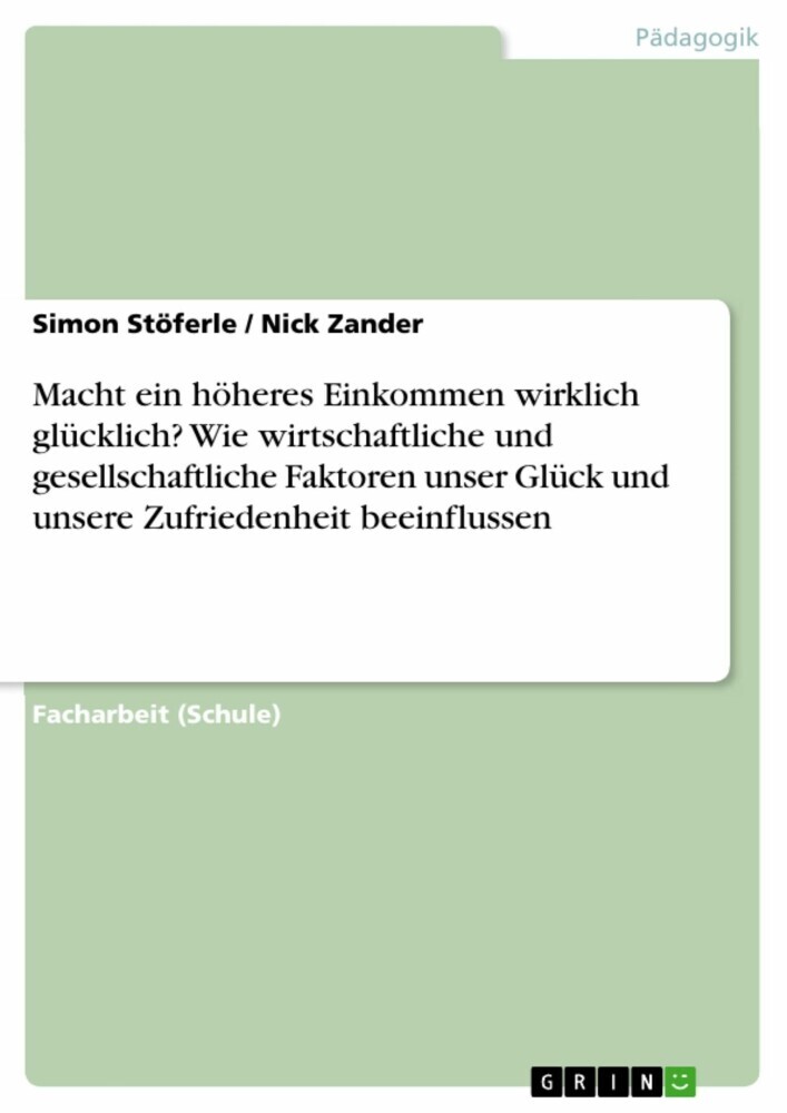 Macht ein höheres Einkommen wirklich glücklich? Wie wirtschaftliche und gesellschaftliche Faktoren unser Glück und unsere Zufriedenheit beeinflussen main product photo