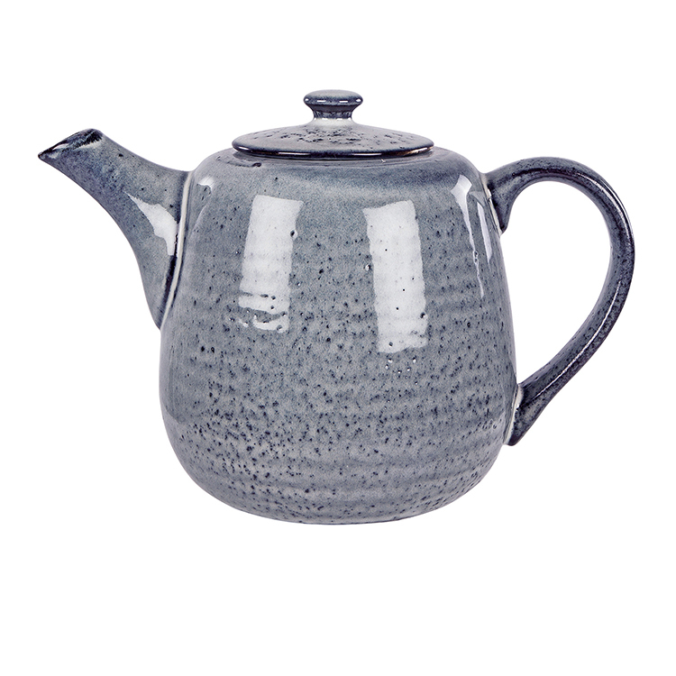 Broste copenhagen Teekanne Nordic Sea, 1,3 l Keramik Graublau main product photo