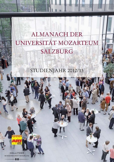 Almanach der Universität Mozarteum Salzburg main product photo