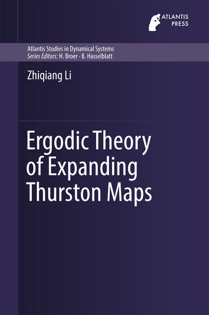 Ergodic Theory of Expanding Thurston Maps main product photo