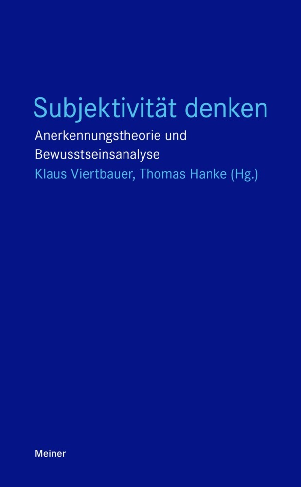 Subjektivität denken main product photo